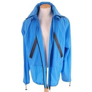 Bottega Veneta Anorak Nylon Jacket Size XL Mens Light Blue $1950
